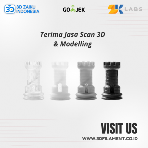 Jasa 3D Print SLA DLP Figure Maket Prototype Cincin Miniatur Castable